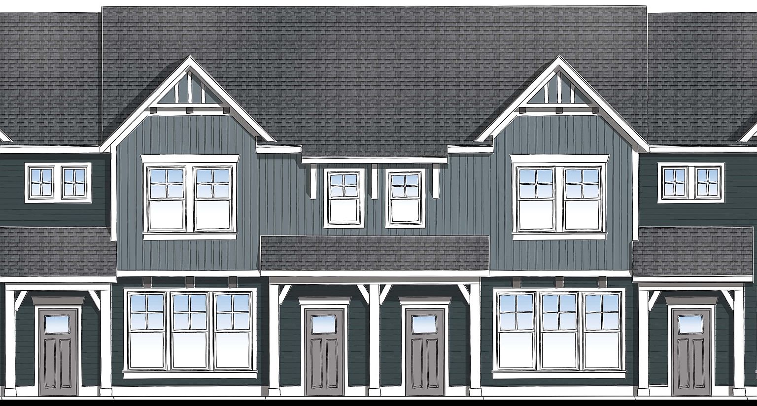 Marshwood Plan, Deer Creek Meadows Townhomes