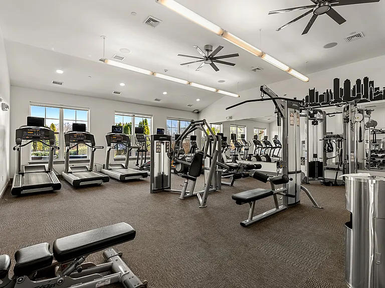 Stay active all year in our on-site gym, designed for efficient workouts