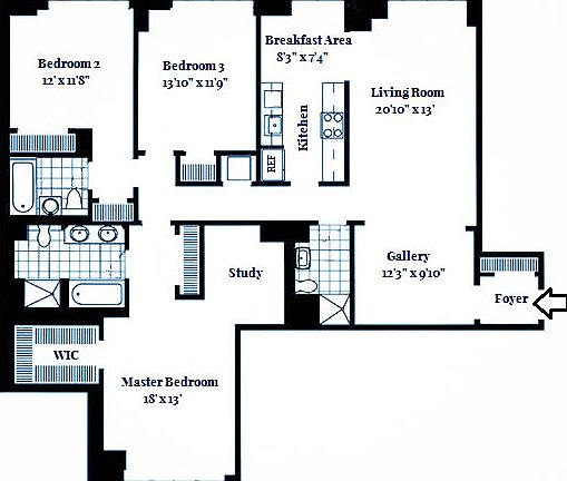 2nd image of 400 E 51st St APT 5E