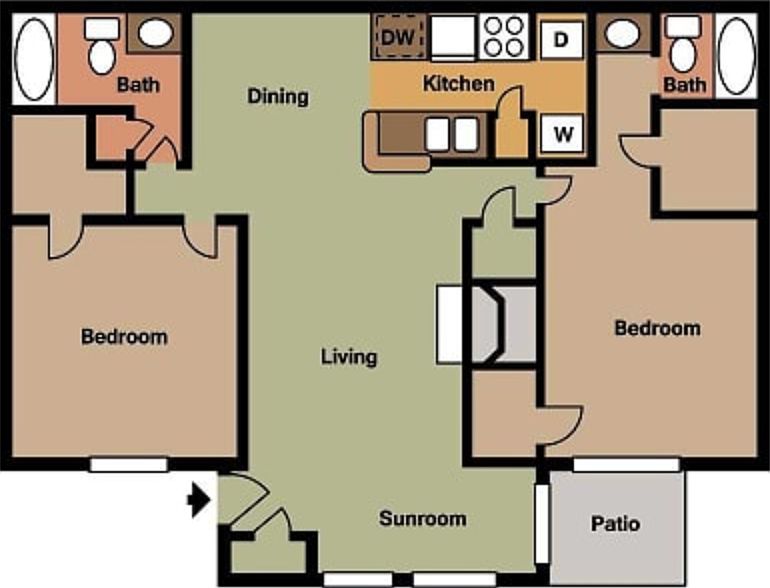 1st image of 3515 Pleasantdale Rd #309
