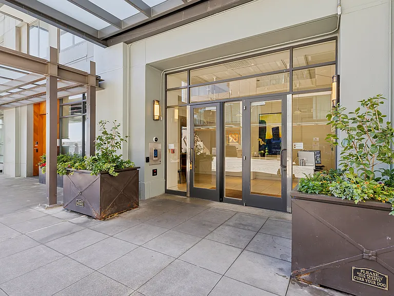 Entrance to building.