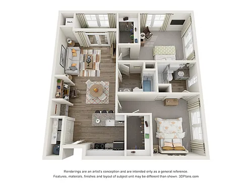 Floor plan The Cali