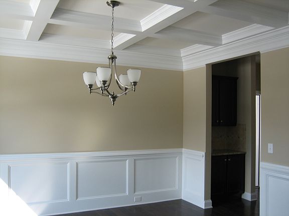 Formal dining, Coffered Ceil