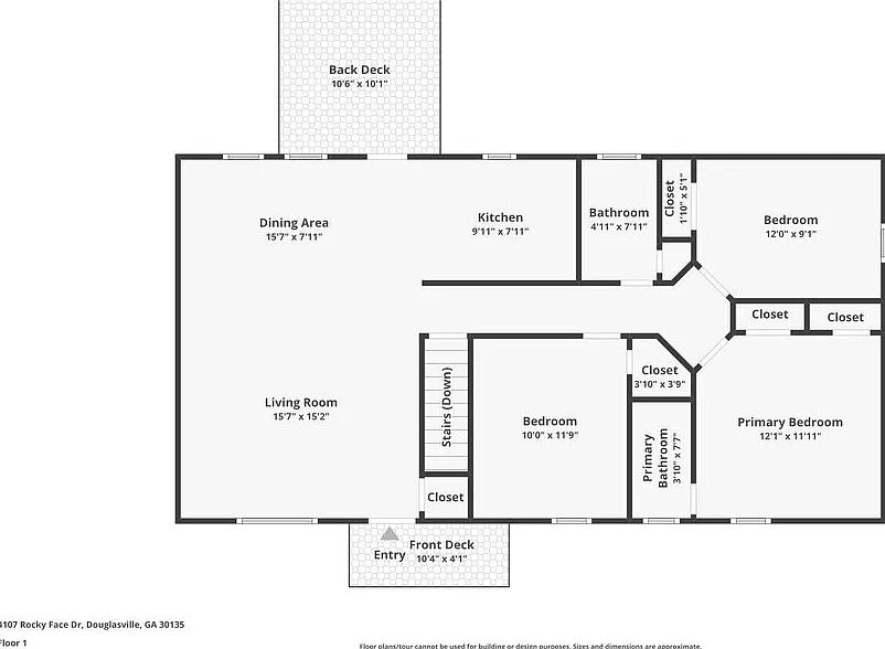 3 bed, 2.0 bath, 1104 sqft, $1,680 — Photo 2