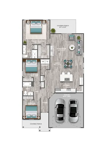 Floor plan The Saltbrush