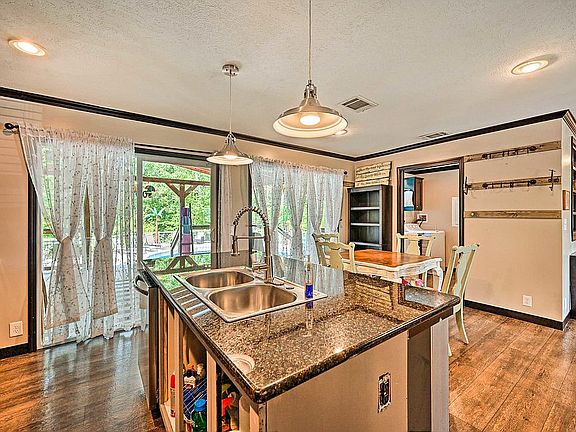 Dining and kitchen