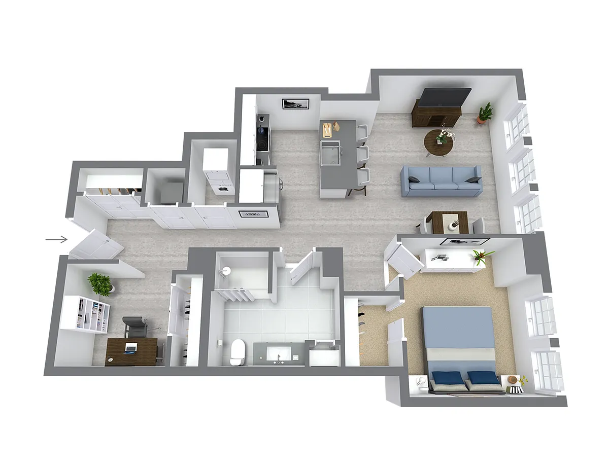 Floor plan C7