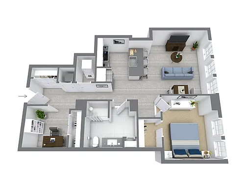 Floor plan C7