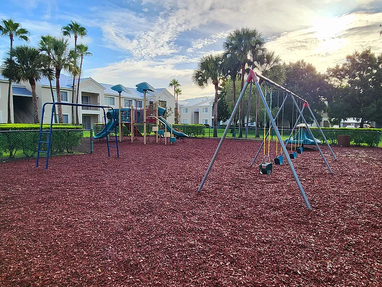 We love our little residents! Let your kids run free and have a blast at our community playground.