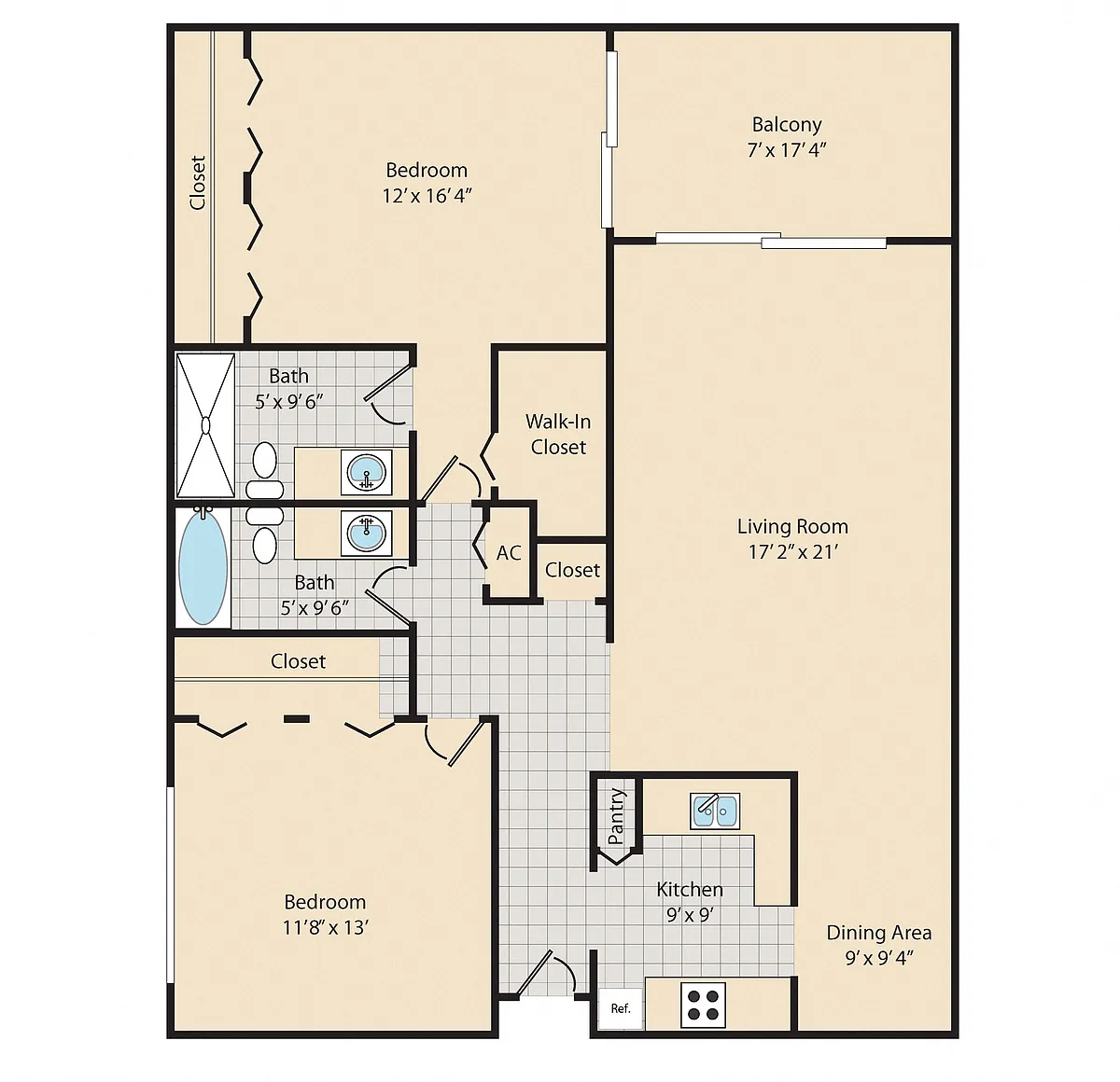 Floor plan G
