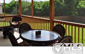 Screened porch