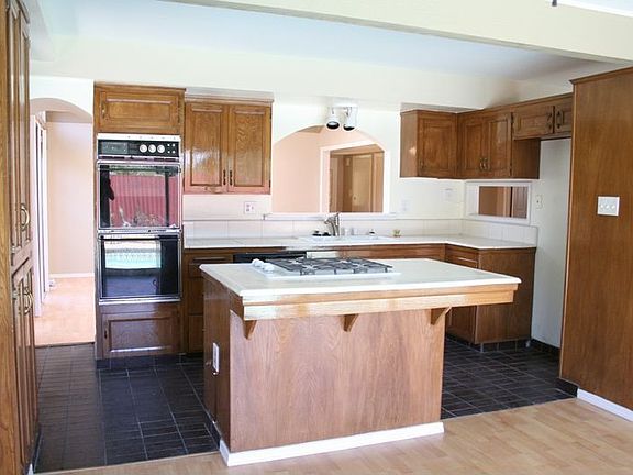 kitchen with island