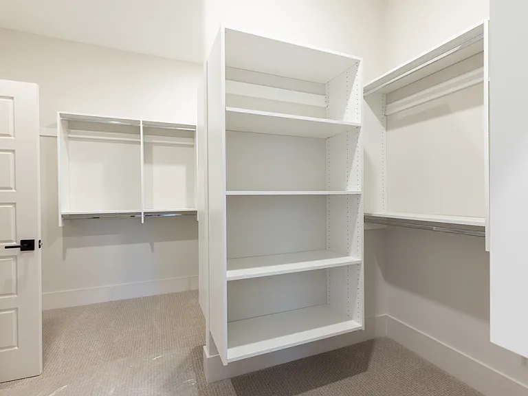 Master walk-in his/hers closet.