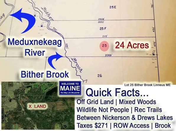 Lot 25 Off Drews Lake Road, Linneus, ME 04730