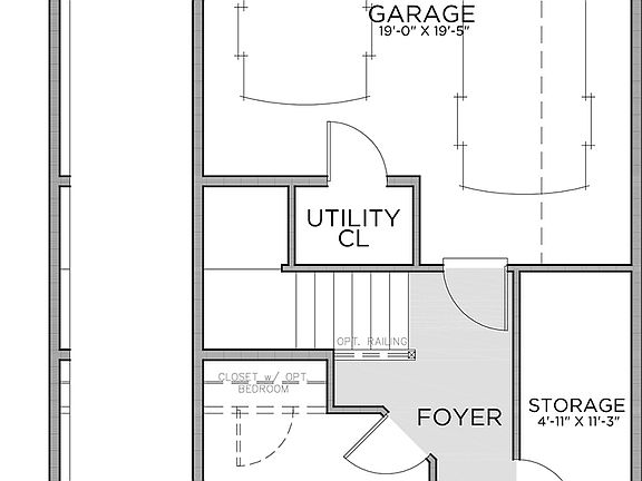 Lower Level Floor Plan