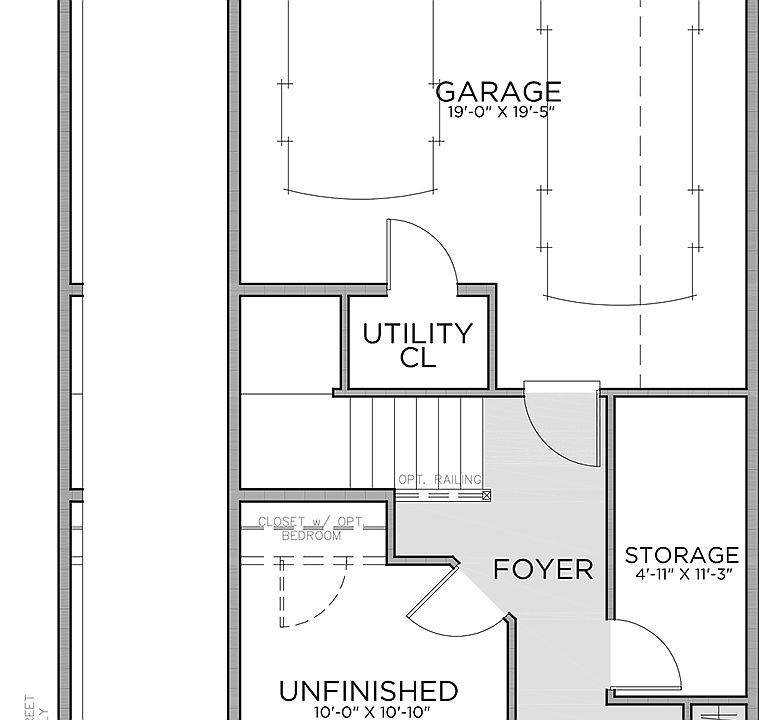 Lower Level Floor Plan