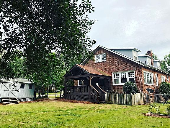 Large back yard