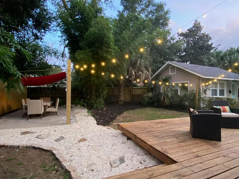 Back Porch and Patio