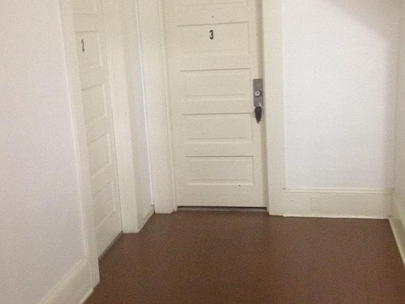 pass security door, looking at apartments