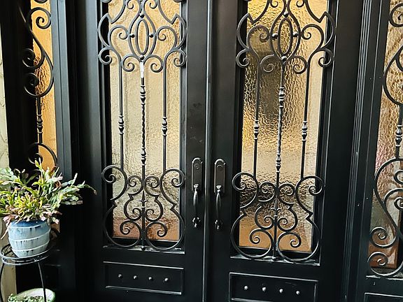 NEW IRON FRONT DOUBLE DOOR