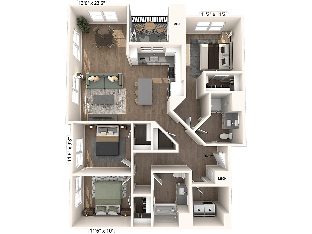 Floor plan C4b-Upgrade