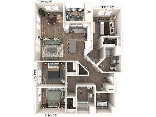 Floor plan C4b-Upgrade