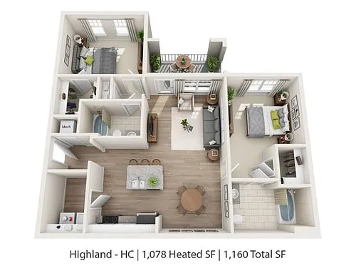 Floor plan Highland