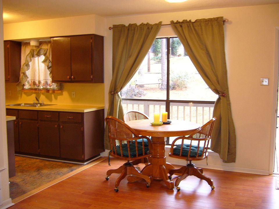 dining area and kitchen