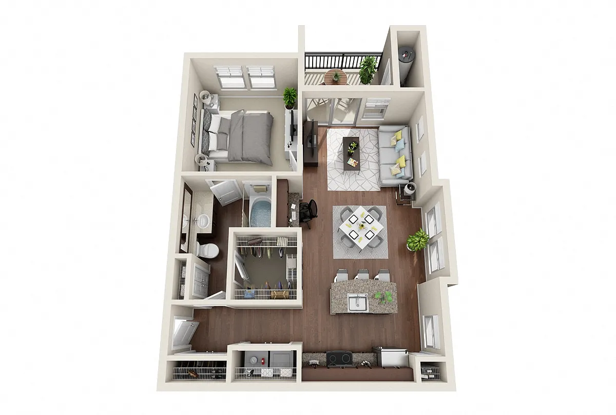 Floor plan A1D