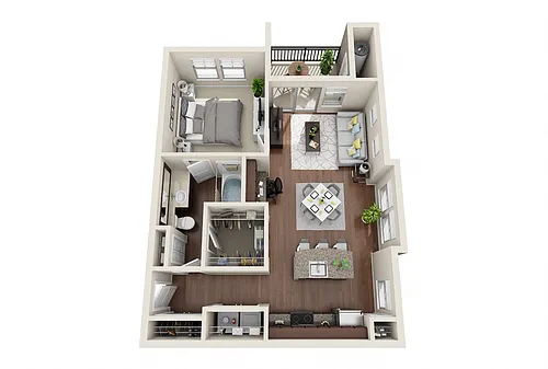 Floor plan A1D