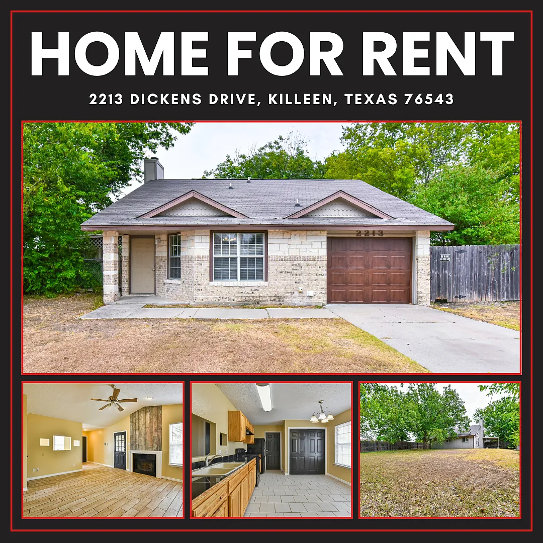 Charming Corner Lot Retreat: 3-Bedroom Haven in Killeen! — Photo 1