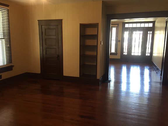 Hardwood flooring, large open rooms