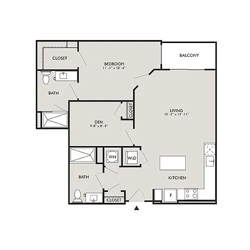 Floor plan Hamilton Penthouse