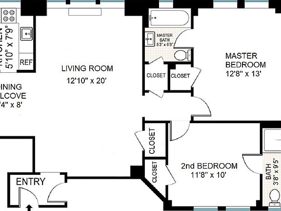 2nd image of 321 E 43rd St APT 301