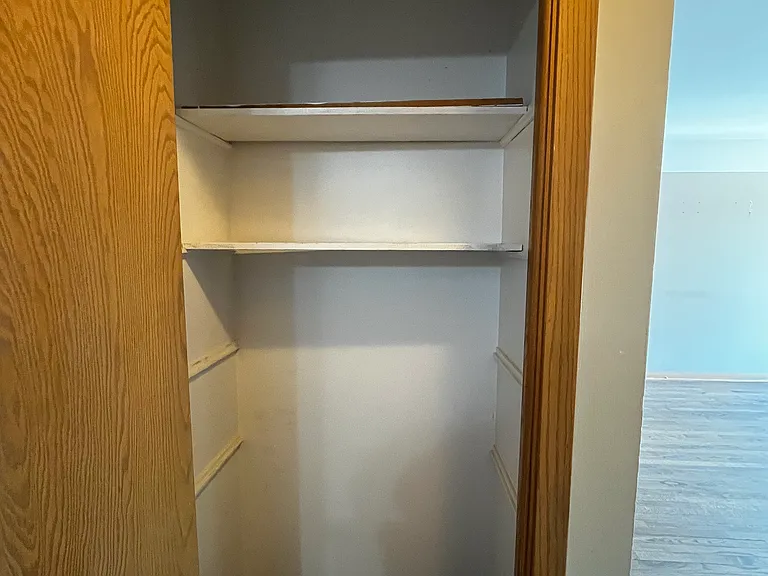 Deep Hallway linen closet