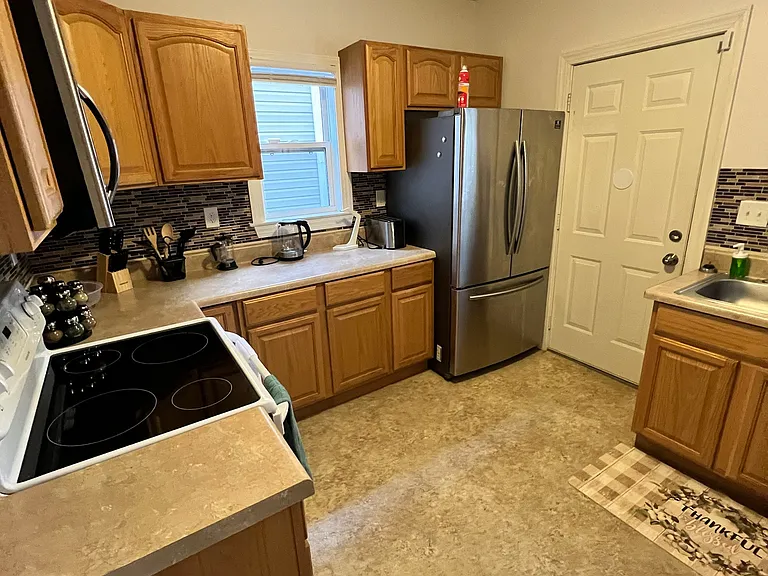 full stocked kitchen