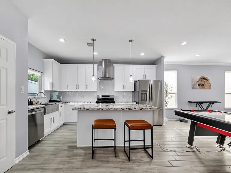 Kitchen Area with Island