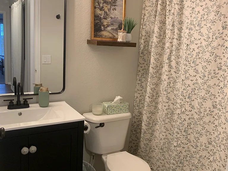 Updated, full bath
