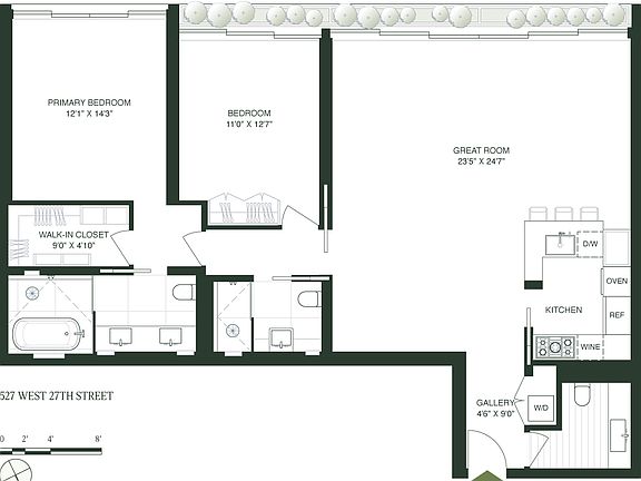 2nd image of 527 W 27th St #3C