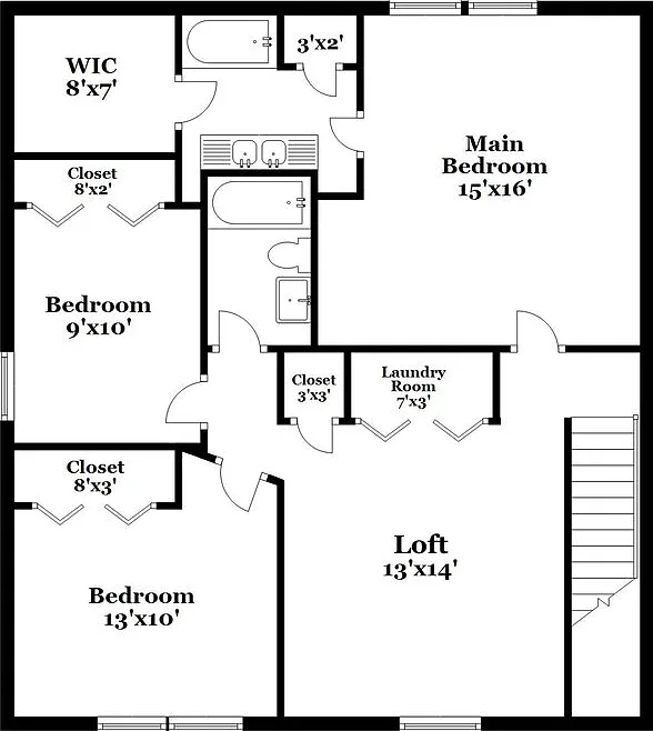 3 bed, 2.5 bath, 1800 sqft, $2,095 — Photo 3