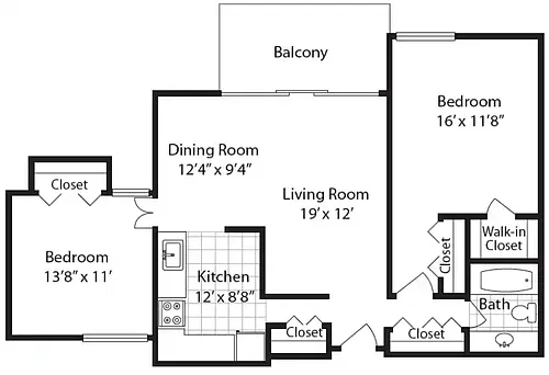 Floor plan THE MARVIN