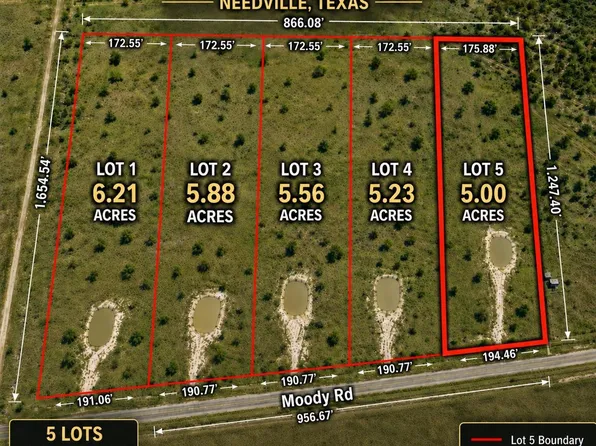 13550 Moody Rd Lot 5, Needville, TX 77461