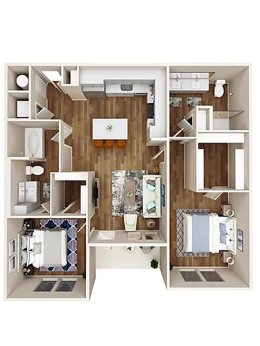 Floor plan B1