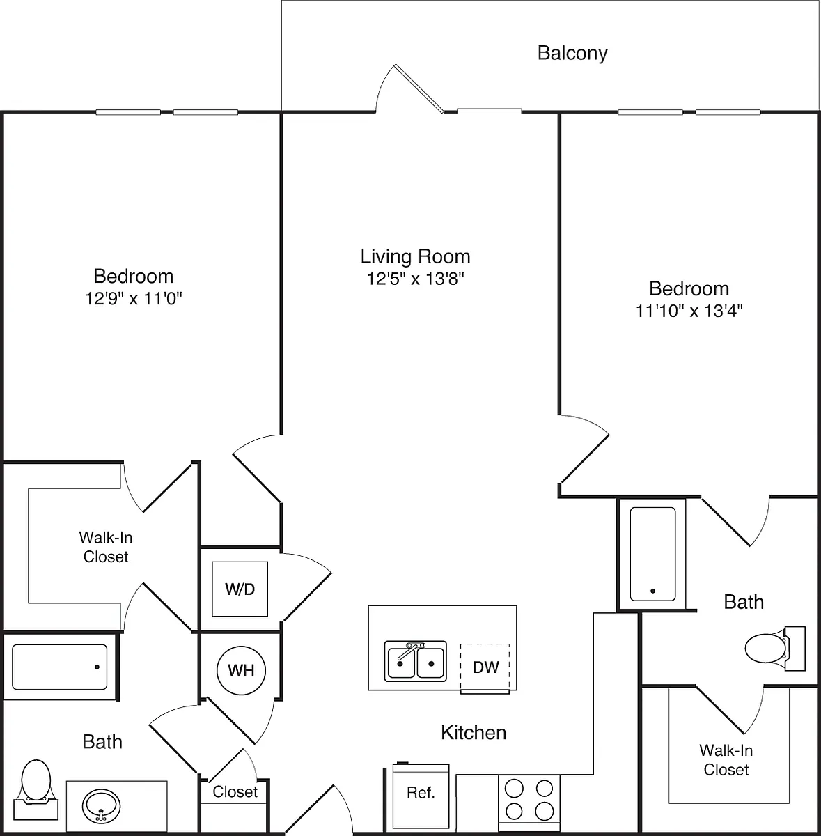 Floor plan B2