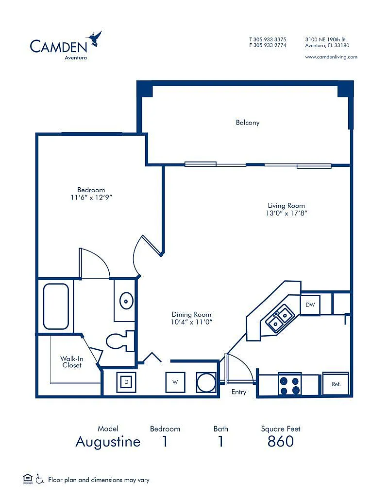 Floor plan Augustine