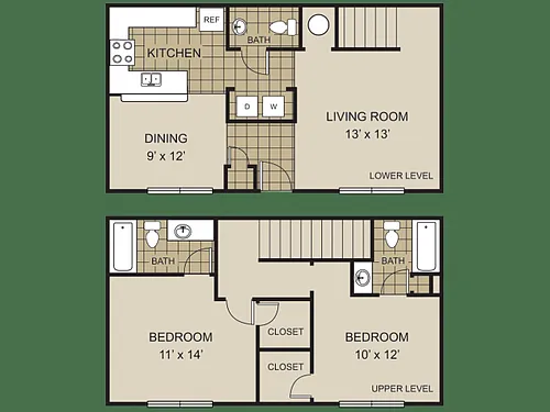 Floor plan Piedmont