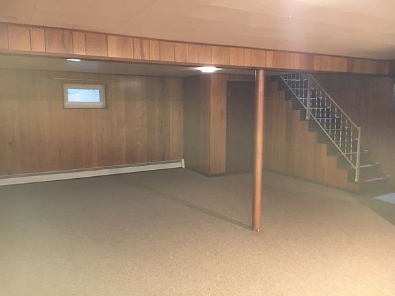 Large finished basement