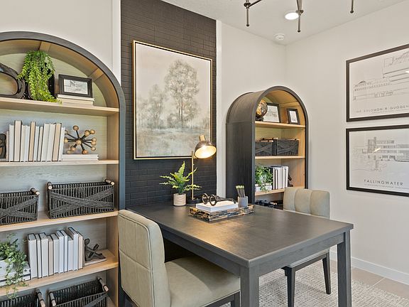 DRB Homes Interior of Model Home Study Staged