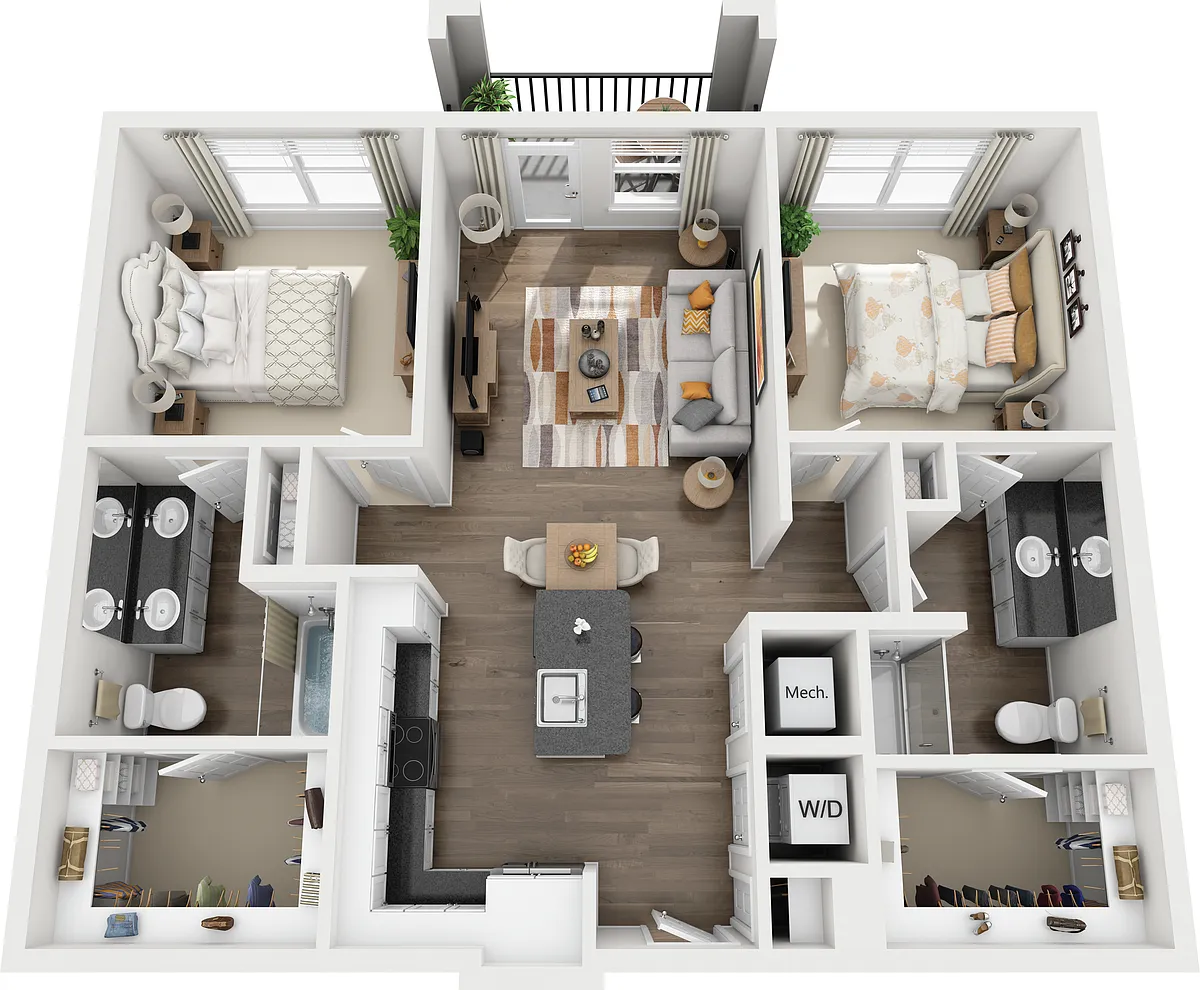 Floor plan B1