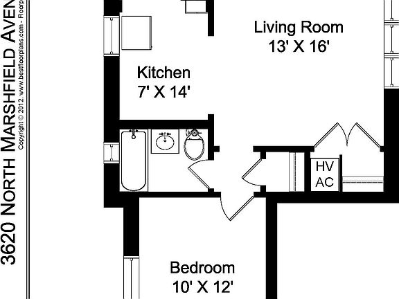 5th image of 3618 Marshfield Ave #3A-MR20-36